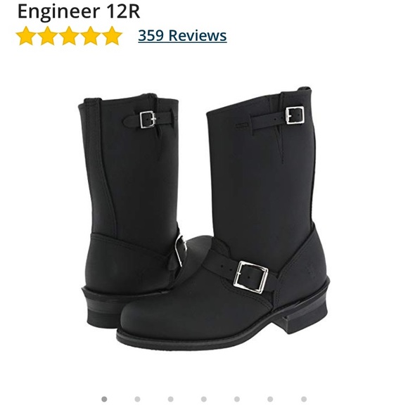 Frye Shoes - Frye Engineer 12R boots in black, size 7